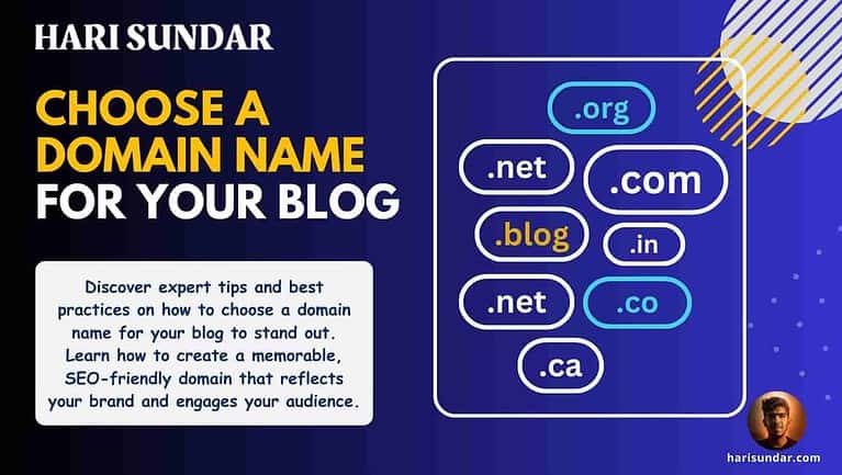 Choose a Domain Name For Your Blog